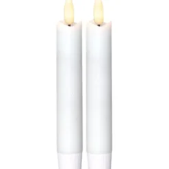 Antikljus LED Äkta vax 2-pack Flamme 15 cm