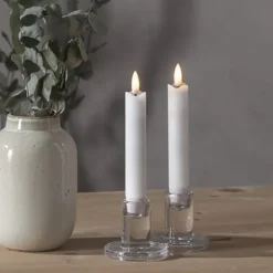 Antikljus LED Äkta vax 2-pack Flamme 15 cm