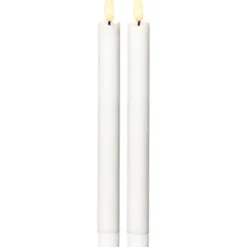 Antikljus med timer - äkta vax 2-pack