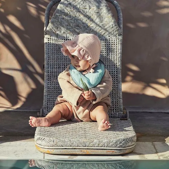 Bib Aqua Turquoise
