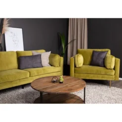 Boom fåtölj sammet