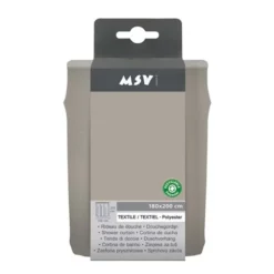 Duschdraperi MSV enfärgat