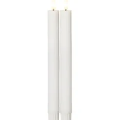 Flamme stripe LED Antikljus 2-pack