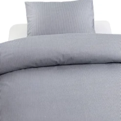 Gingham Stripe 2-dels påslakanset spjälsäng
