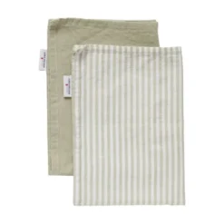Kökshandduk bomull-lin 2-pack