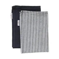 Kökshandduk bomull-lin 2-pack