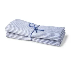 Kökshandduk i linne Kritstreck 2-pack