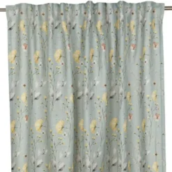 Lykke blommiga gardiner 2-pack