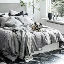 Misty Lovely Linen påslakan enkelsäng linne