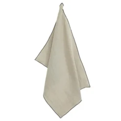 Rough linen solidhandduk