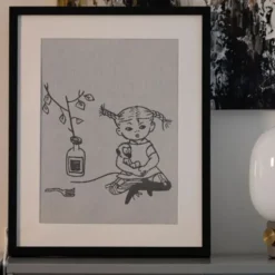 Sockerdricka med Pippi kökshandduk
