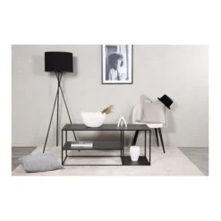 Staal Soffbord Med Hyllplan