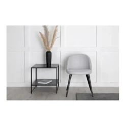 Velvet matstol 2-pack