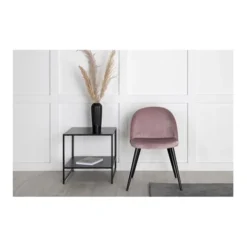 Velvet matstol 2-pack
